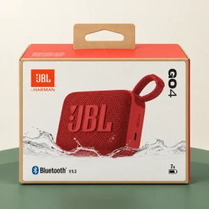 JBL GO 4 – Parlante Bluetooth portátil rojo