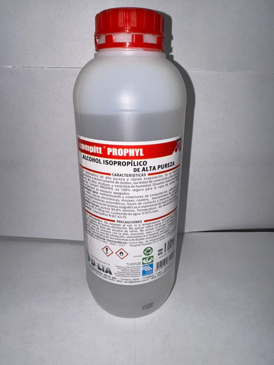 alcohol isopopilico(liquido) 1 L