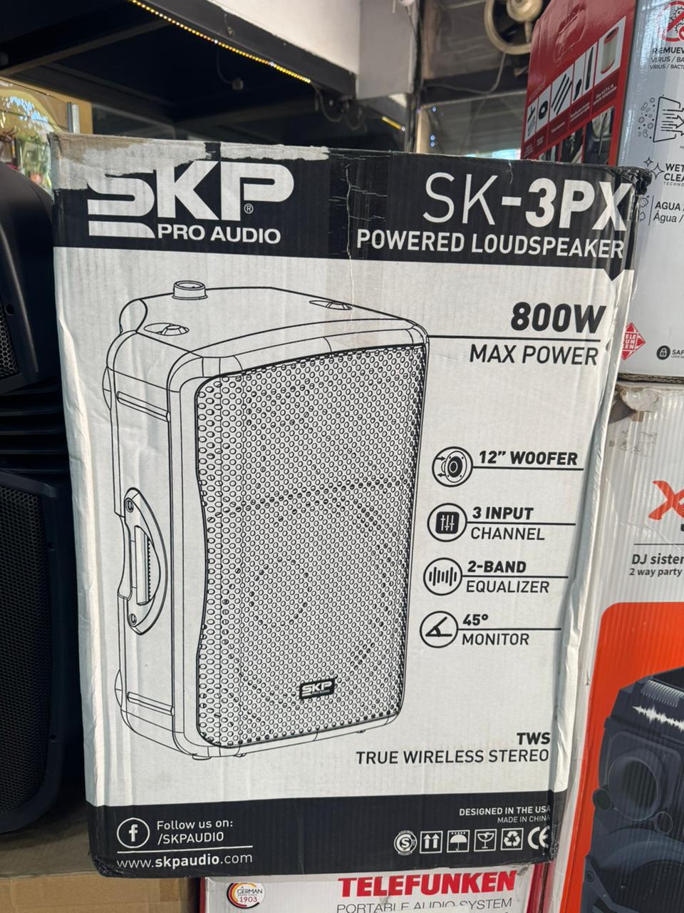 bafle activo  12 pulgadas