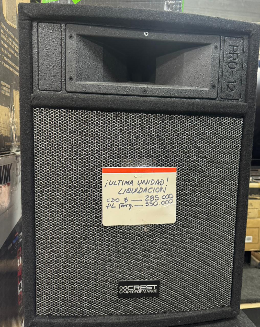 bafle pasivo 12 pulgadas ultima unidad