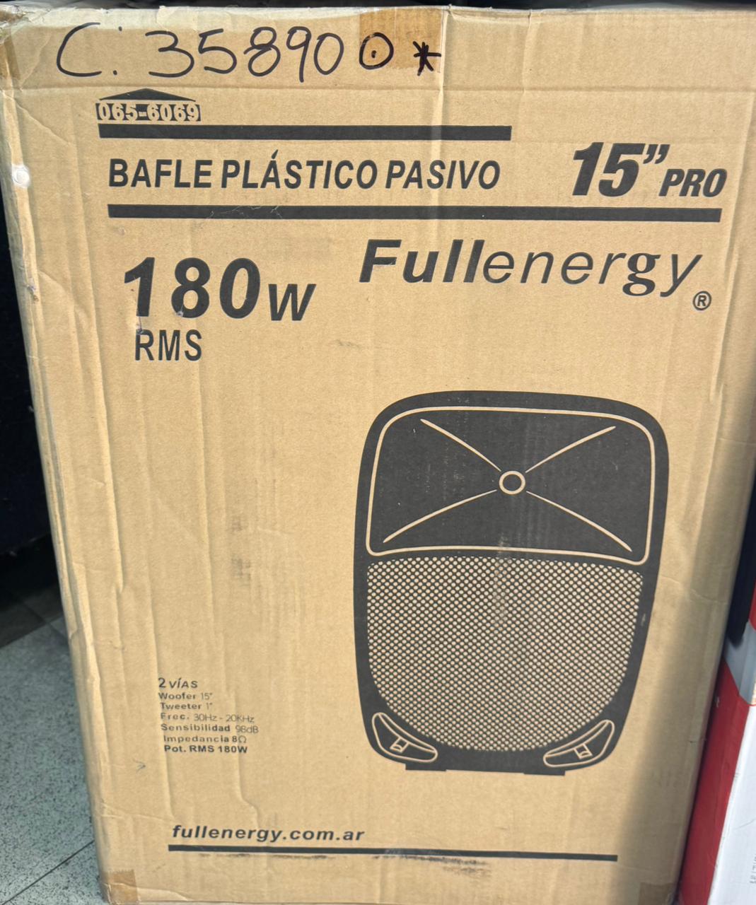 bafle pasivo 180 w  15 pulgadas