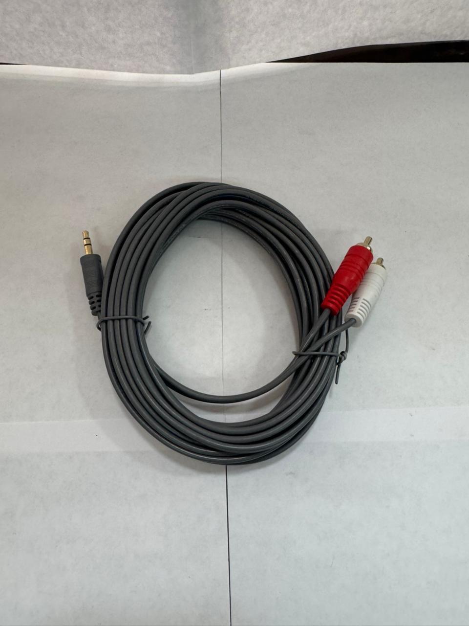 cable rca a 3,5 ,  5m