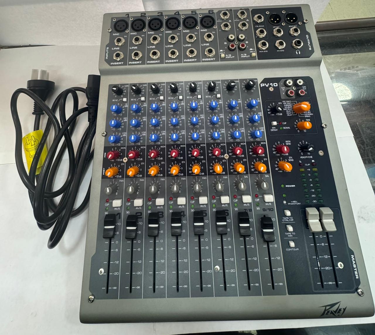 consola mixer 10 canales