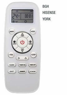 control aire acondicionado ar-833