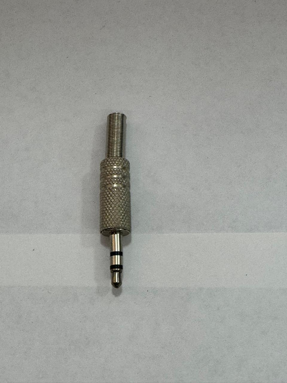 ficha plug 3,5 mono stereo calidad metalica
