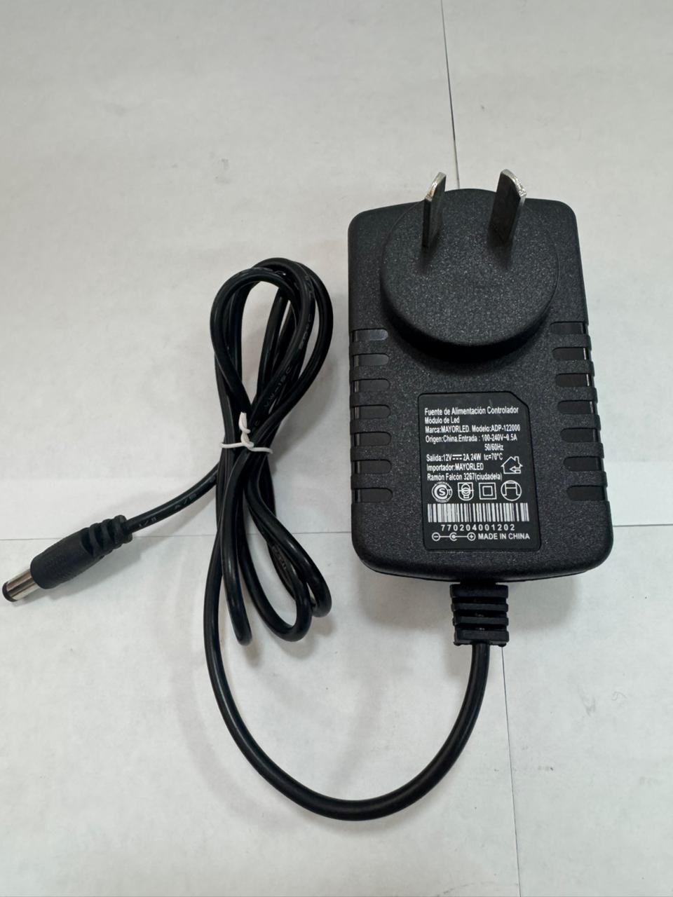 fuente de 12 v 2 amper