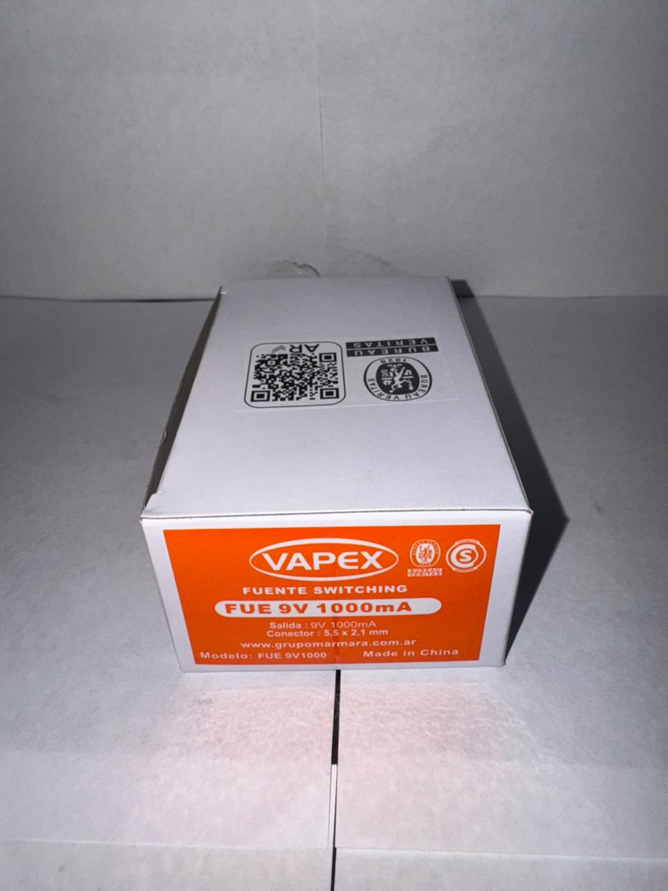 fuente de 9 v 1 amper