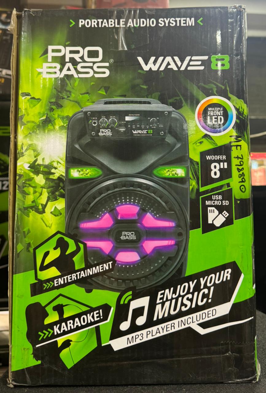 parlante  a bateria  8 pulgadas